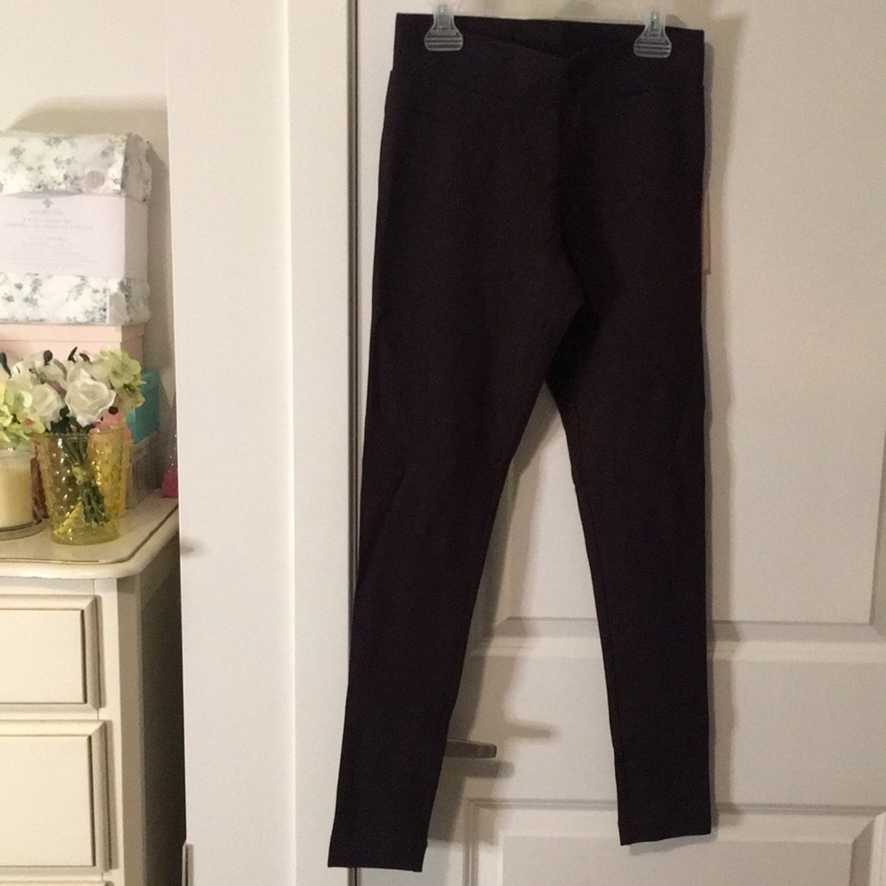 Dark Coffee Brown Compression Leggings